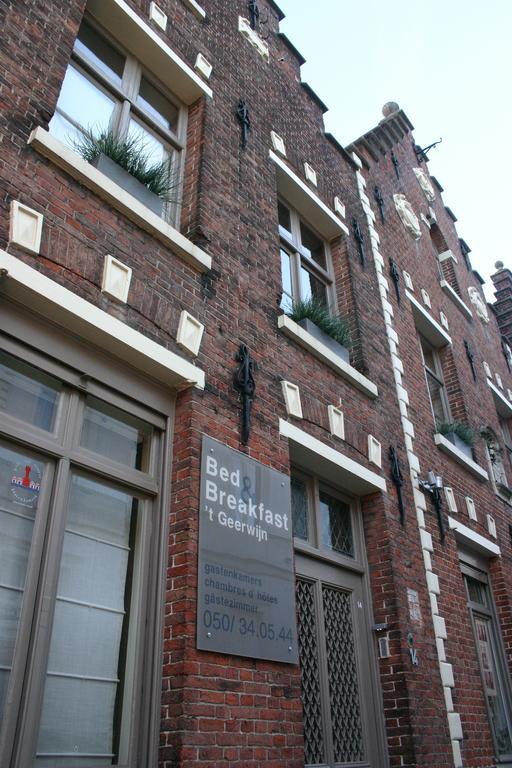 B&B Geerwijn Brugge Eksteriør bilde